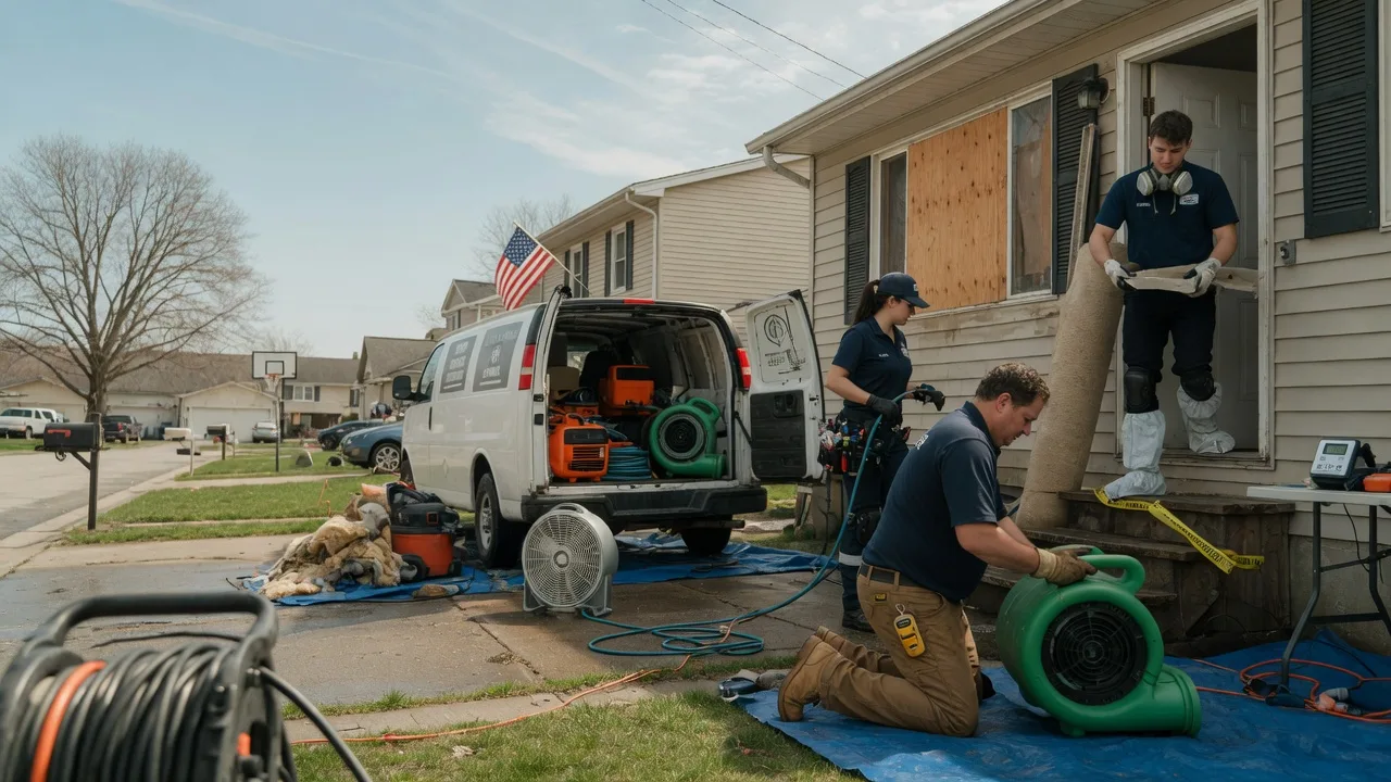 Water Damage Restoration in Kinsale, VA near me